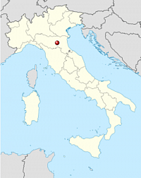 Karte Bologna in Italien, Bild: CC Wikimedia