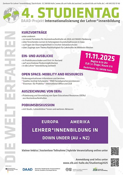 Poster zum Studientag 2025 am 11.11.25